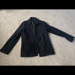 Women’s Land’s End Black Peacoat Size 8t (Tall)